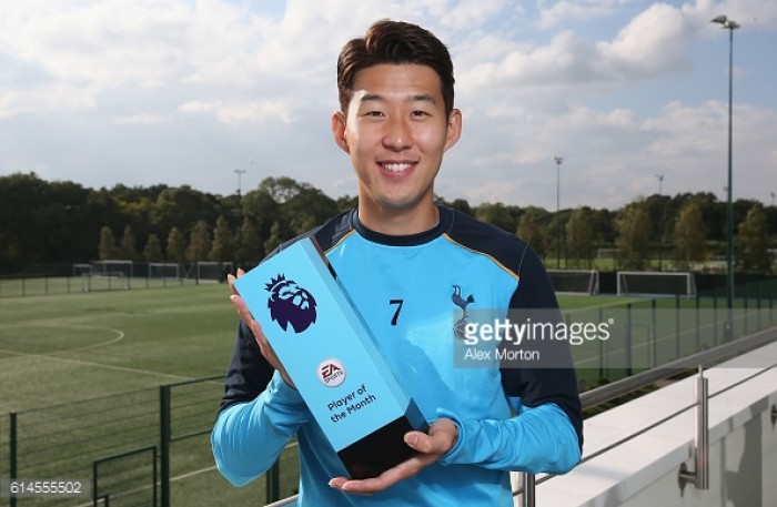 Heung Min Son wins Premier League Player of the Month