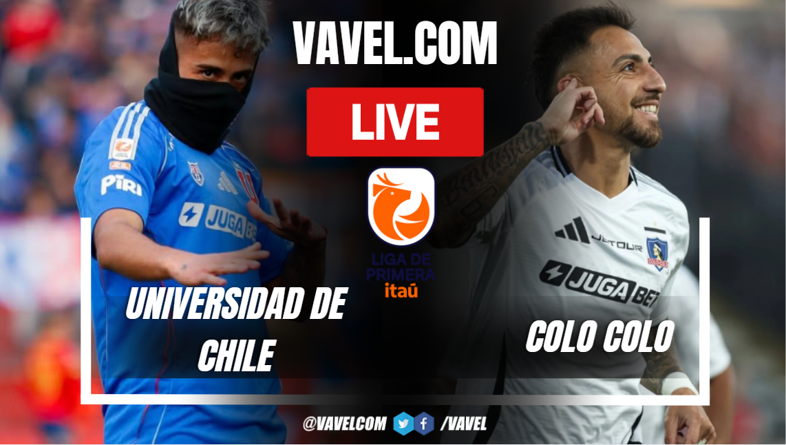 Highlights and goals of Universidad de Chile 2-1 Colo Colo in Chilean League 2025