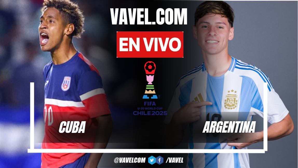 Resumen y goles de Cuba 1-3 Argentina en Copa Mundial Sub-20 2025 | 28 ...