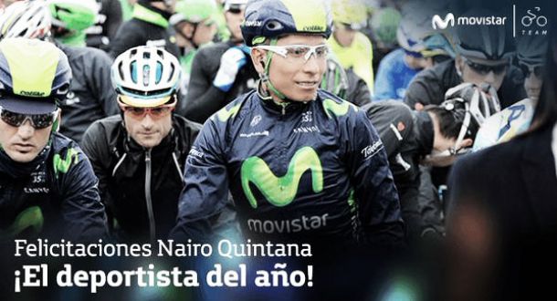 Nairo Quintana, deportista colombiano del año