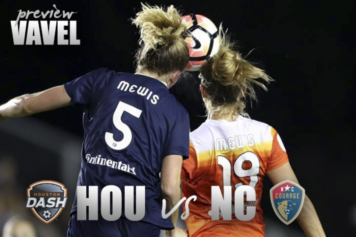 Houston Dash vs North Carolina Courage: Opposite ends of the table meet