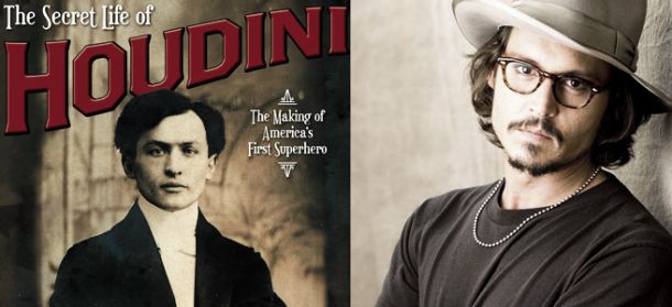 Johnny Depp podría meterse en la piel del famoso ilusionista Houdini