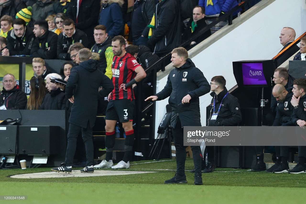 Eddie Howe admits that Bournemouth "have to turn the tide quickly"