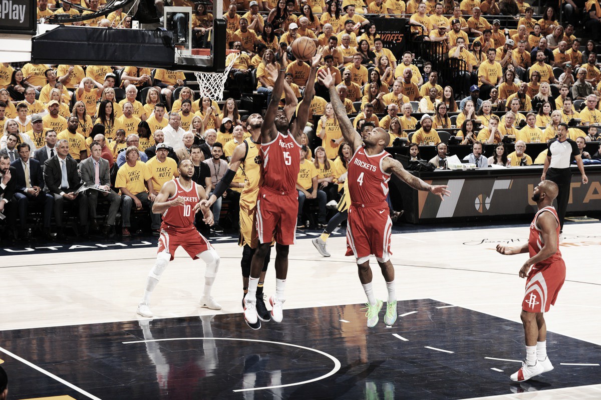 NBA playoffs, i Rockets spengono Utah in gara-4 (87-100)
