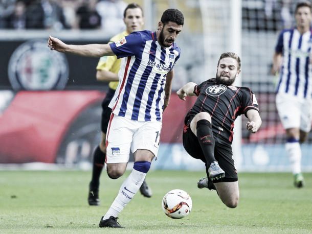 Eintracht Frankfurt 1-1 Hertha BSC: Late Darida equaliser levels mid-table clash