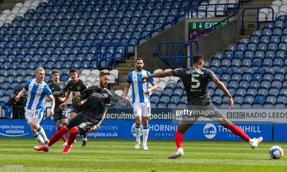 Huddersfield Town 1-1 Brentford: Bees' promotion hopes take another hit