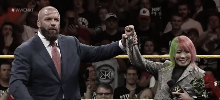 El adiós de Asuka a NXT