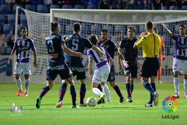 Huesca - Real Valladolid: puntuaciones del Real Valladolid, jornada 7