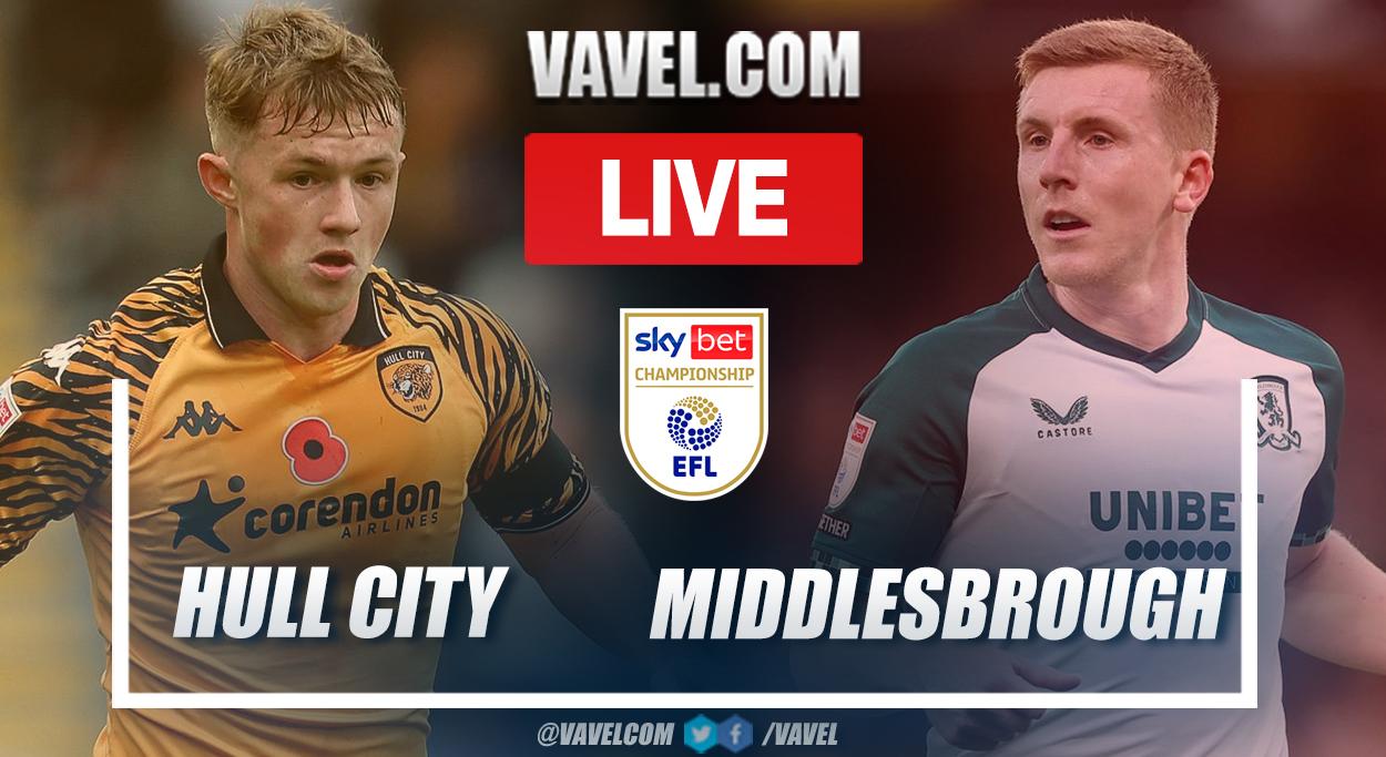 Goals and highlights from Hull City 1-4 Middlesbrough in the EFL Championship