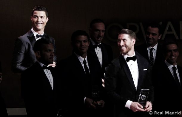 Ronaldo y Ramos representan al Real Madrid en el once mundial de FIFA/FIFPro 2013