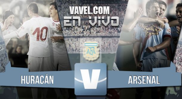 Resultado Huracán - Arsenal (1-0)