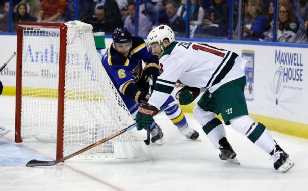 Minnesota Wild Take Game 1 In St. Louis Over The Blues