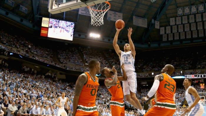 North Carolina Tar Heels Bounce Back With Rout Of Miami Hurricanes