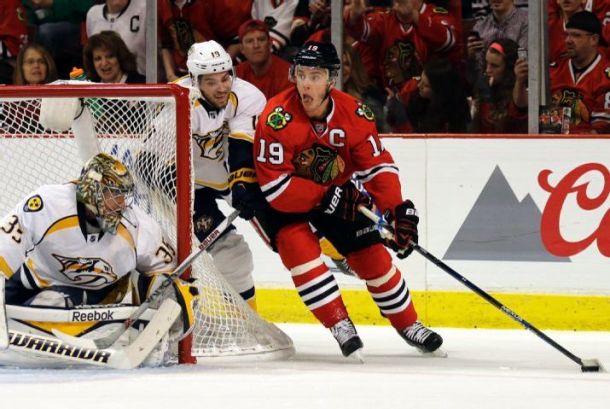 Chicago Blackhawks Win Game Three Behind a Three Goal Second