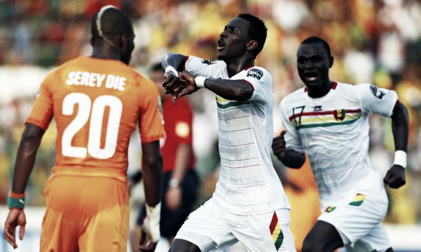 Ivory Coast 1-1 Guinea: 10-man Elephants have to settle for draw in Group D opener