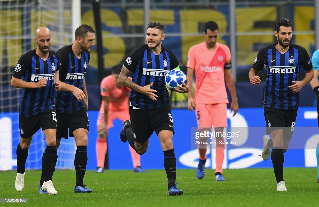 Inter Milan 1-1 Barcelona: Mauro Icardi's late equaliser snatches point for Inter
