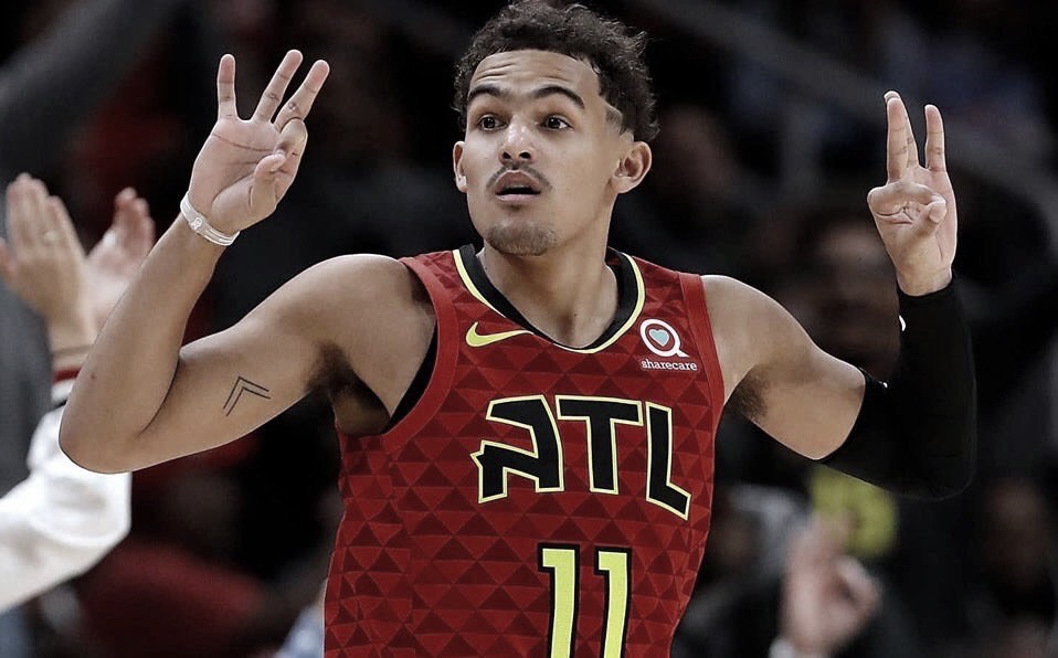 Season high, 42-ball for Trae Young 