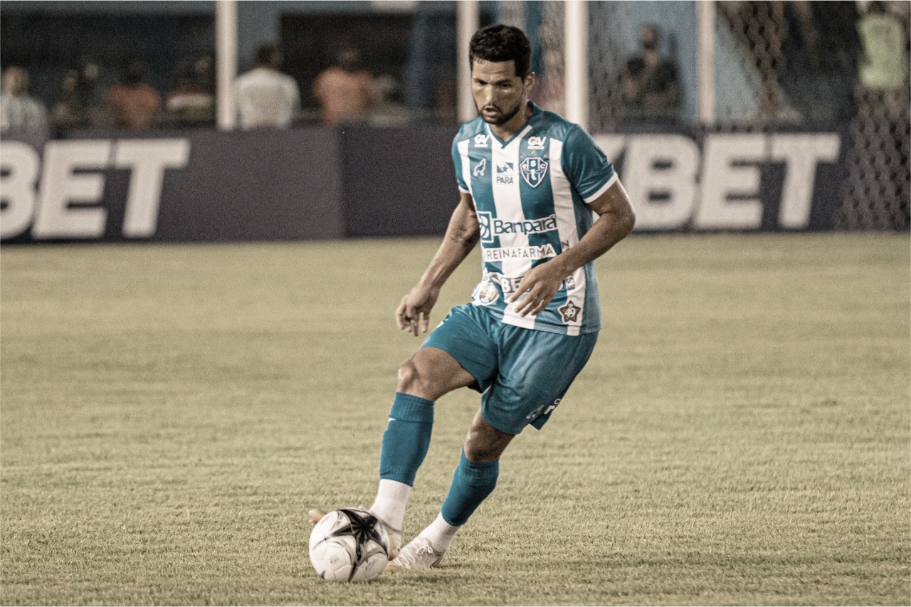Igor Carvalho comemora retorno no Paysandu após contusão