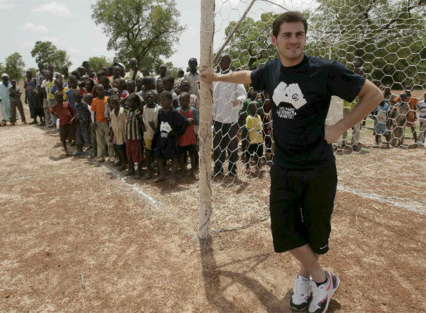 Casillas, de viaje solidario por Mali
