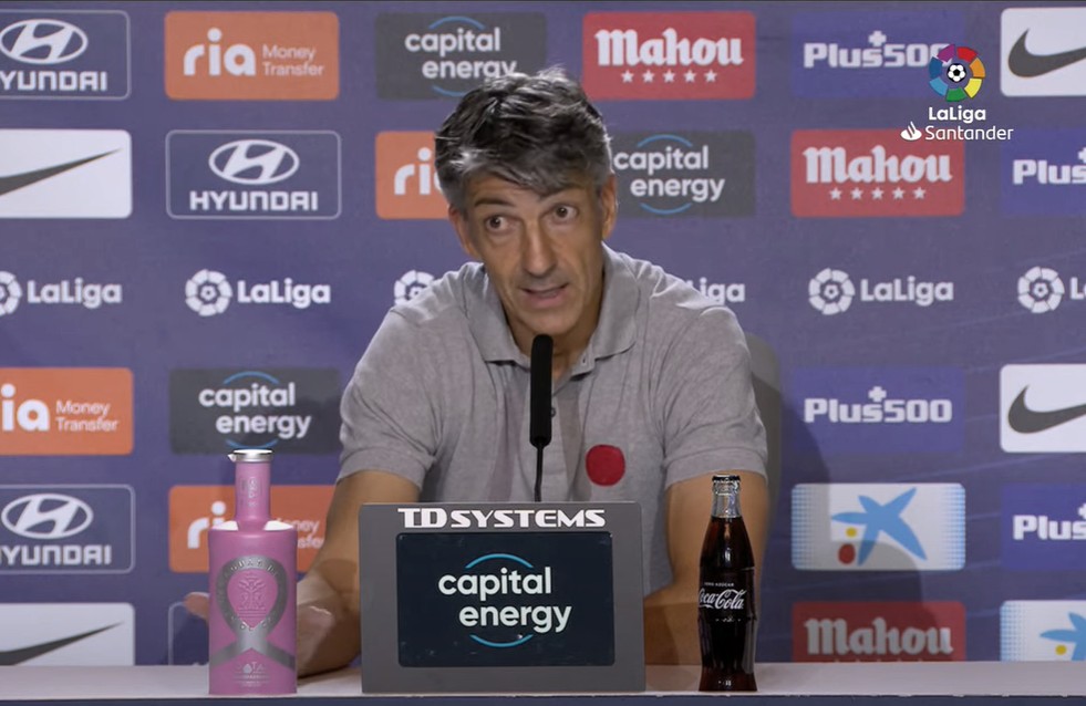 Imanol Alguacil: "Es un gran punto" Imanol Alguacil: "Es un gran punto"