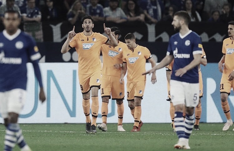 Gol atrás de gol! Hoffenheim goleia Schalke em busca de vaga na Liga Europa