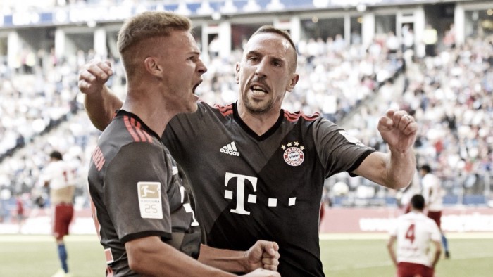 El Bayern se impone sobre la bocina en campo del Hamburgo