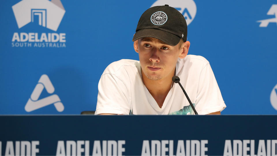 Alex de Minaur withdraws from Adelaide International due to injury