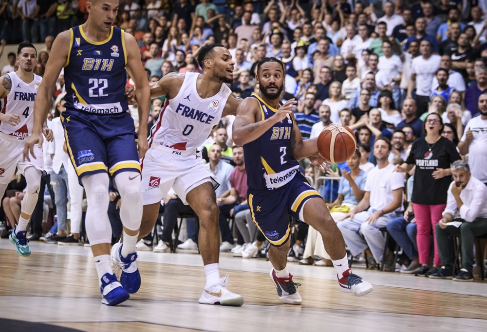 Summary and highlights of Bosnia Herzegovina 68-81 France at Eurobasket