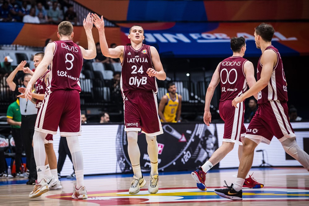 Kopsavilkums un punkti no Vācijas 81-79 Latvijas 2023. gada FIBA Pasaules kausa izcīņas |  12.11.2023