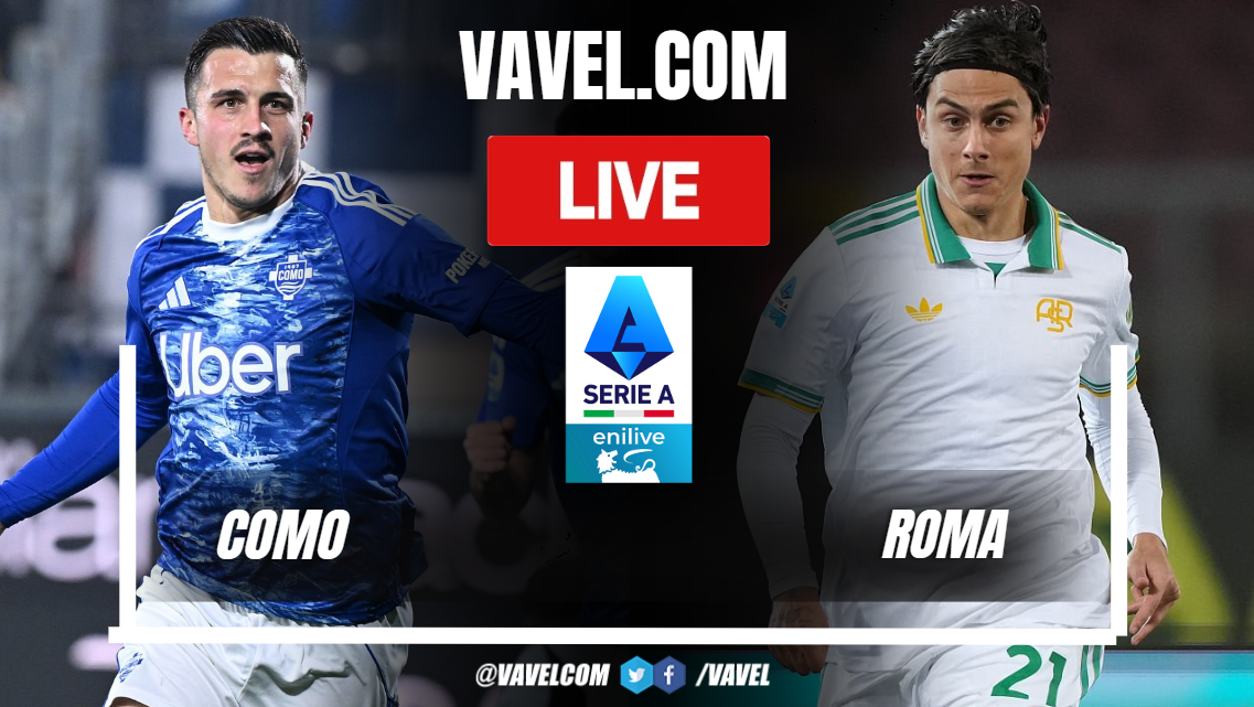 Como vs AS Roma LIVE Score Updates in Serie A Match