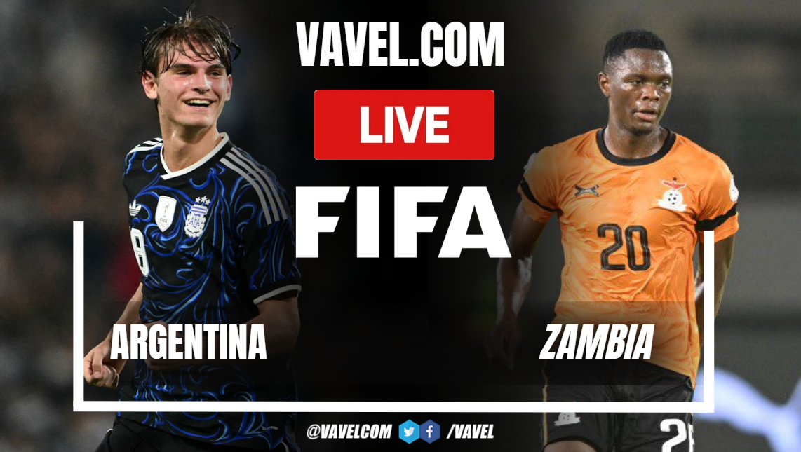 Highlights and Goals Argentina 5-0 Zambia in International Friendly