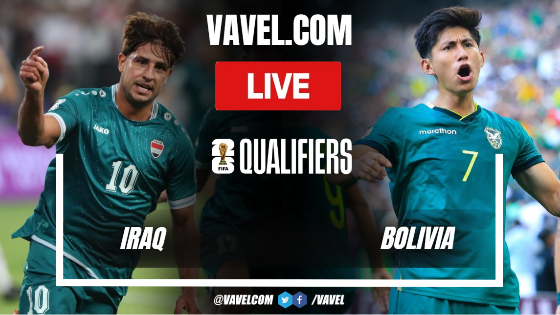 Highlights and Goals Iraq 2-1 Bolivia in Qualifiers Intercontinental Playoffs