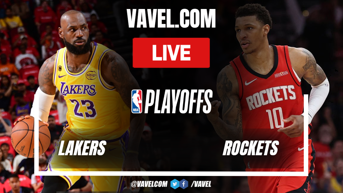 Los Angeles Lakers vs Houston Rockets LIVE Score Updates: The game is about to begin (0-0)