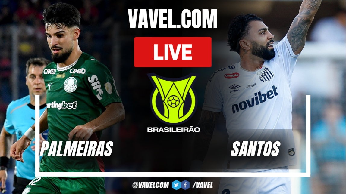 Highlights and Goals Palmeiras 1-1 Santos in Brazilian Championship 2026