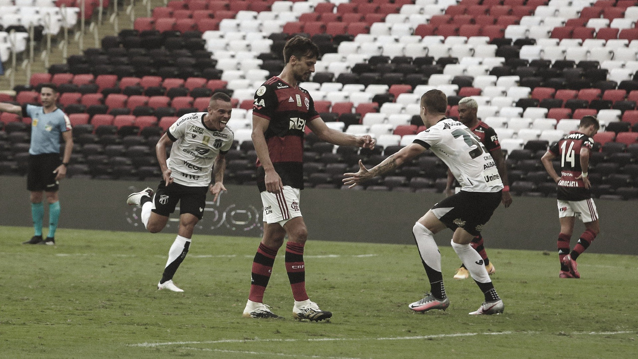 Ceará surpreende e derrota Flamengo em pleno Maracanã