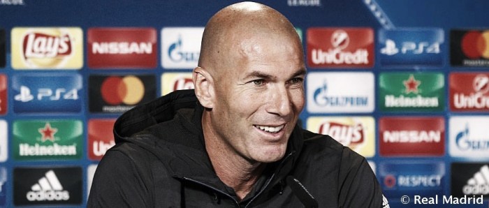 Zidane: "Sabemos contra quién jugamos, pero somos el Madrid"