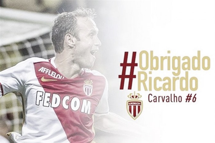 Após três temporadas, Monaco confirma saída de Ricardo Carvalho Após três temporadas, Monaco confirma saída de Ricardo Carvalho
