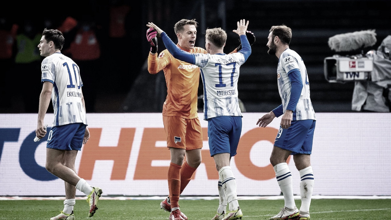 Hertha Berlin vence Borussia M'Gladbach em partida equilibrada