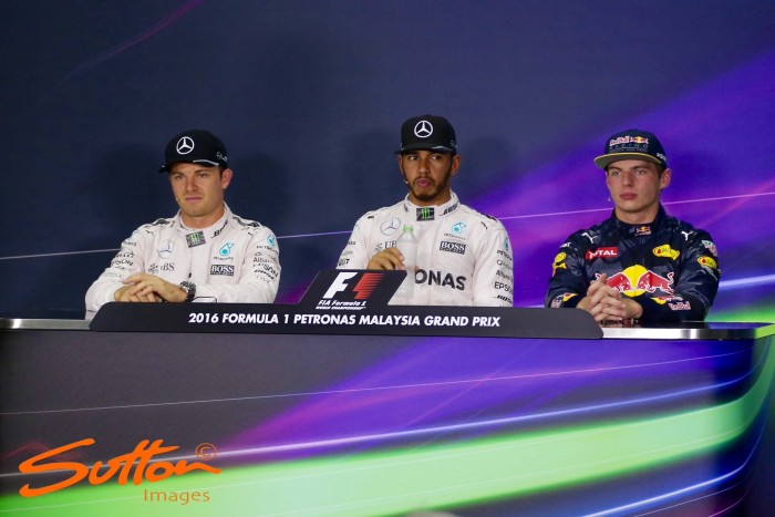 Malaysian GP: Serene Hamilton on pole from ragged Rosberg