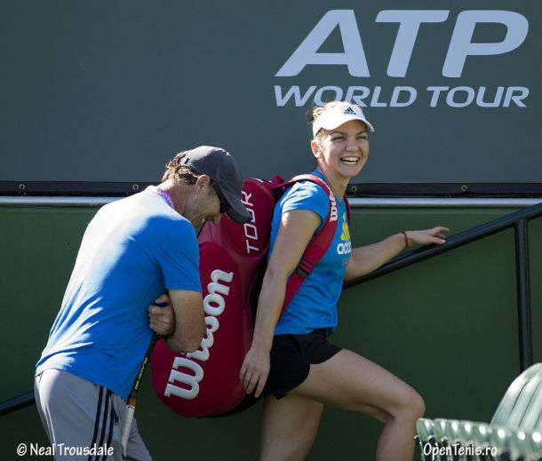 Simona Halep To Work With Coach Darren Cahill Full-Time In 2016