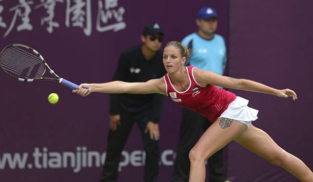 WTA Tianjin: Kovinic To Meet Jovanovski; Pliskova To Meet Radwanska