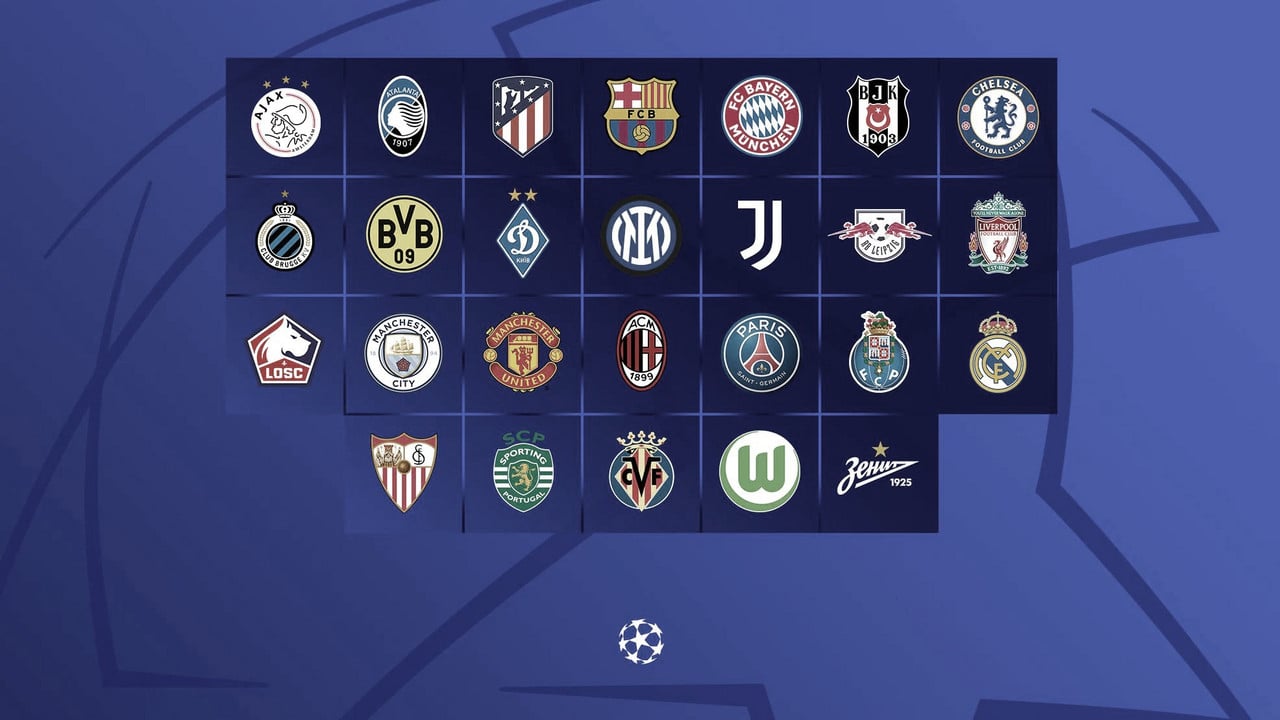 Times campeões da uefa best sale champions league