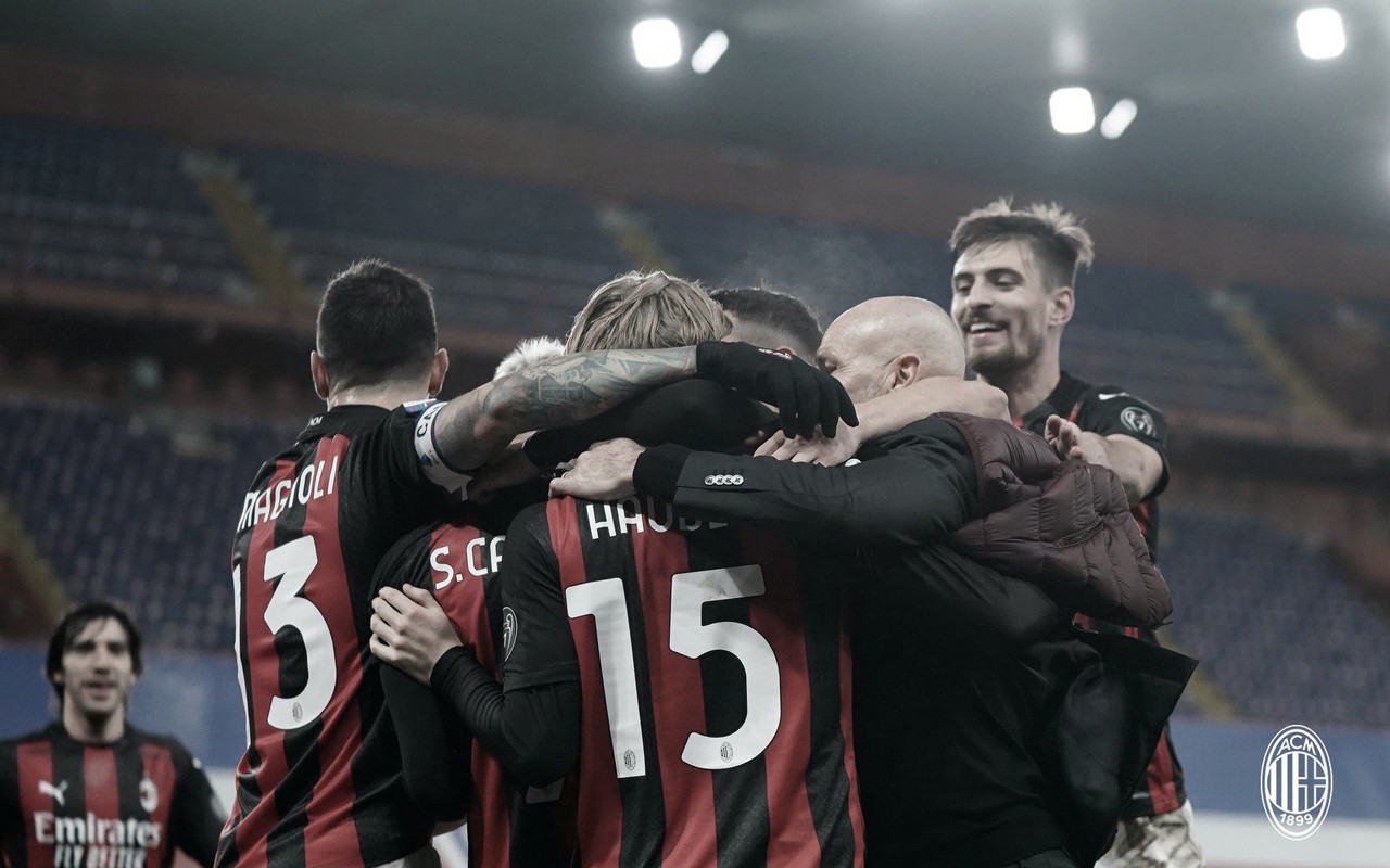 Milan bate Sampdoria fora de casa e se isola na liderança da Serie A