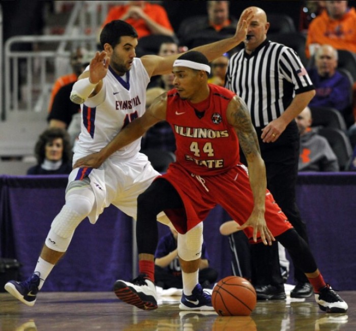 Illinois State Redbirds Seize 2nd Place In Missouri Valley With Road Triumph Over Evansville Purple Aces