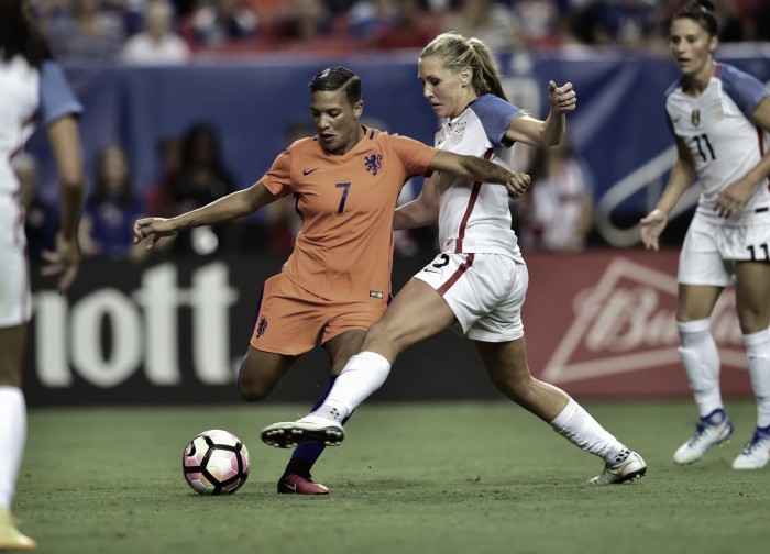 USWNT takes victory after a competitive match against the Netherlands