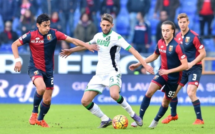 Sassuolo-Genoa, le scelte