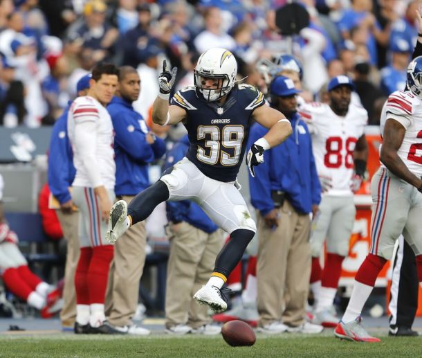 Danny Woodhead Agrees To Two-Year Extension With San Diego Chargers