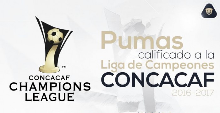 Pumas ya conoce su calendario en Concacaf Champions League 2016-2017