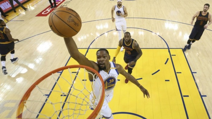 NBA Finals, lo sfarzo di Durant alla corte degli Warriors