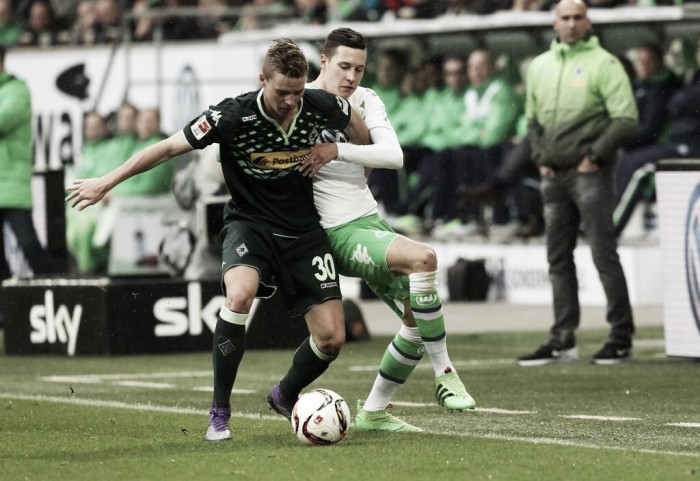 El Wolfsburgo neutraliza al Gladbach y se mete en la pelea por la cuarta plaza